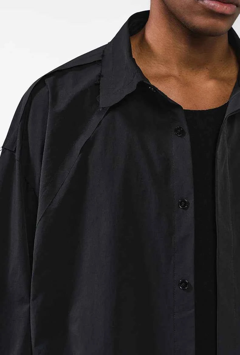 Streetwear 3d Tailored Sorona Curved Sleeve Shirt
