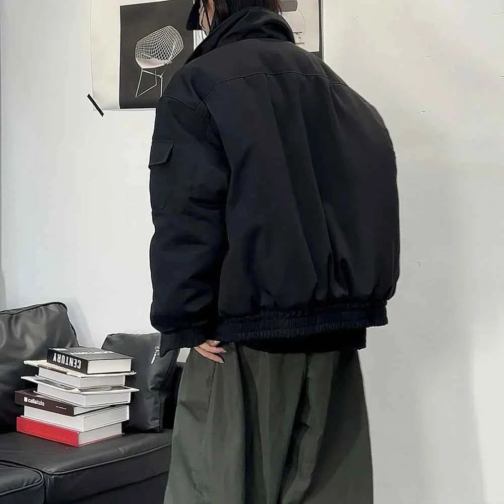 Winter Durable Stand Collar Thickened Jacket