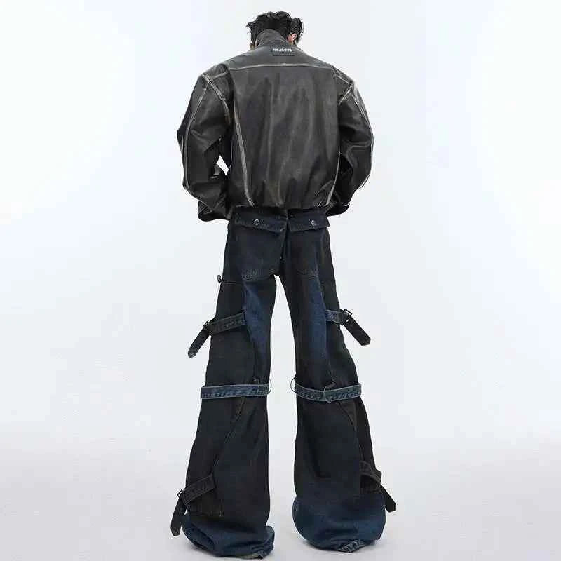 Stylish Streetwear Personalized Bell Bottom Jeans