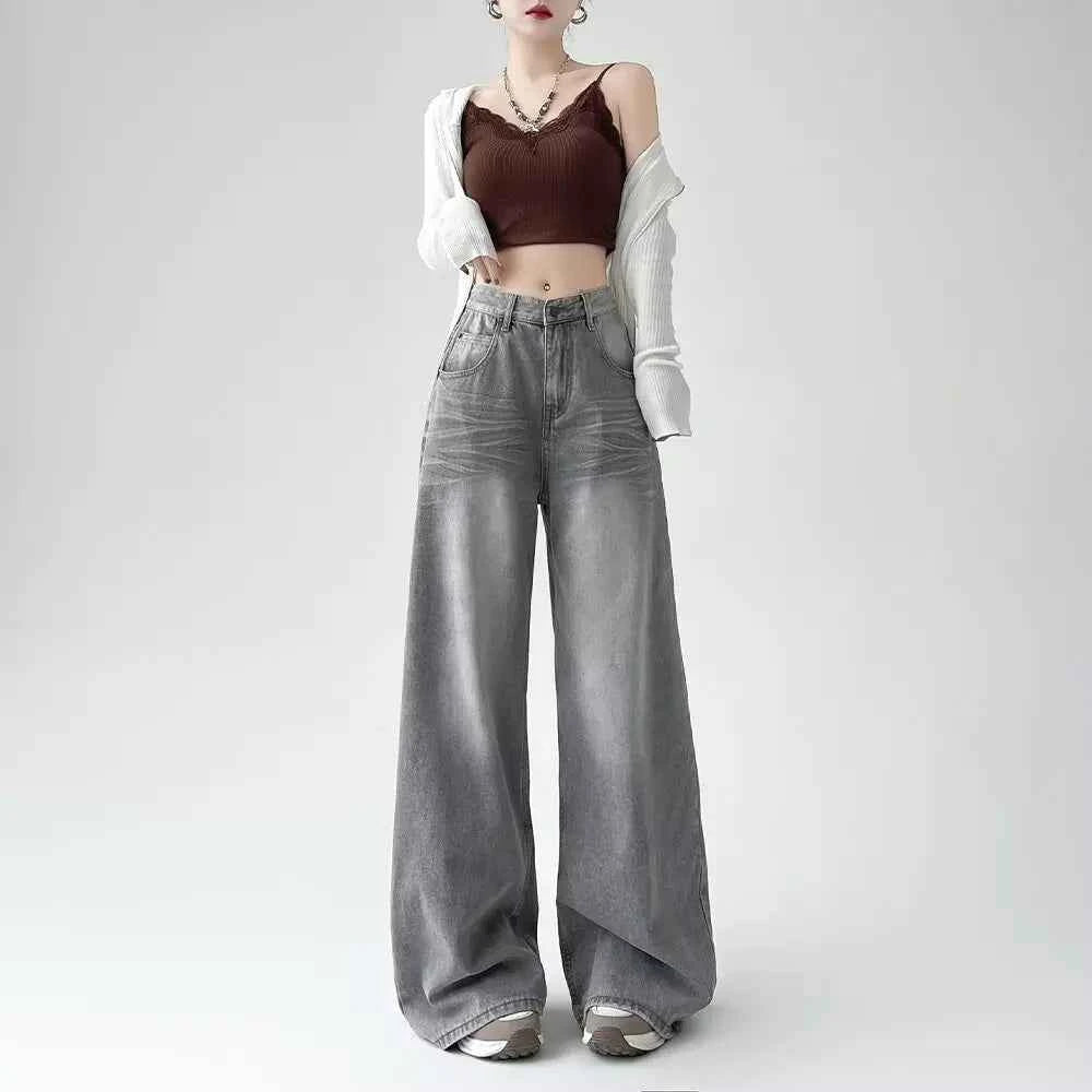 Y2K Vintage Loose Fit Denim Jeans