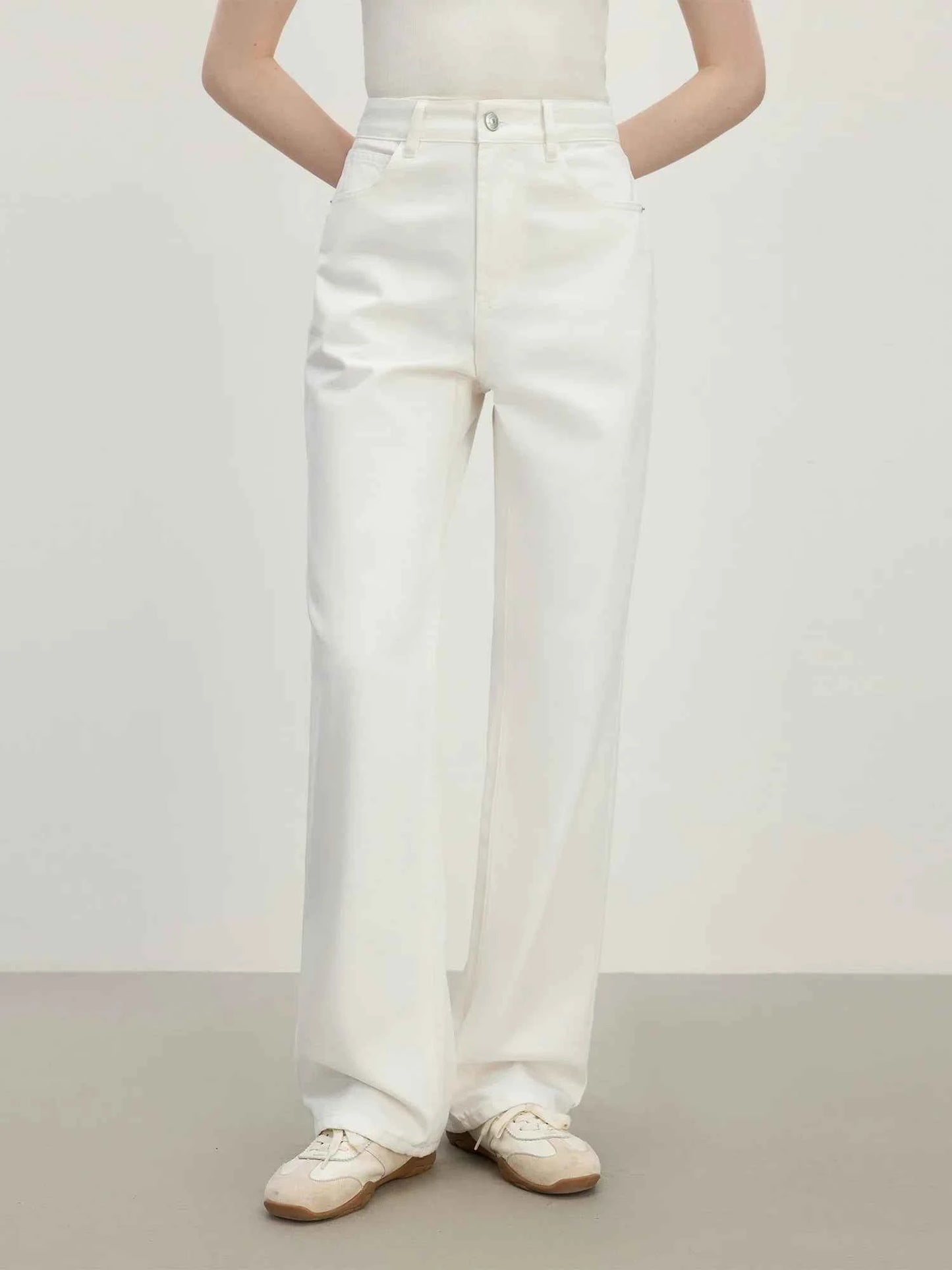 Women Cool Chic Minimalist High Waist Summer Jeans