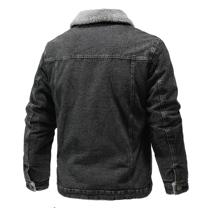 Neutral Color Button Up Fleece Jacket