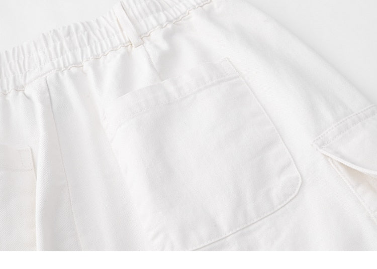 Cargo Track Multi Pockets Shorts