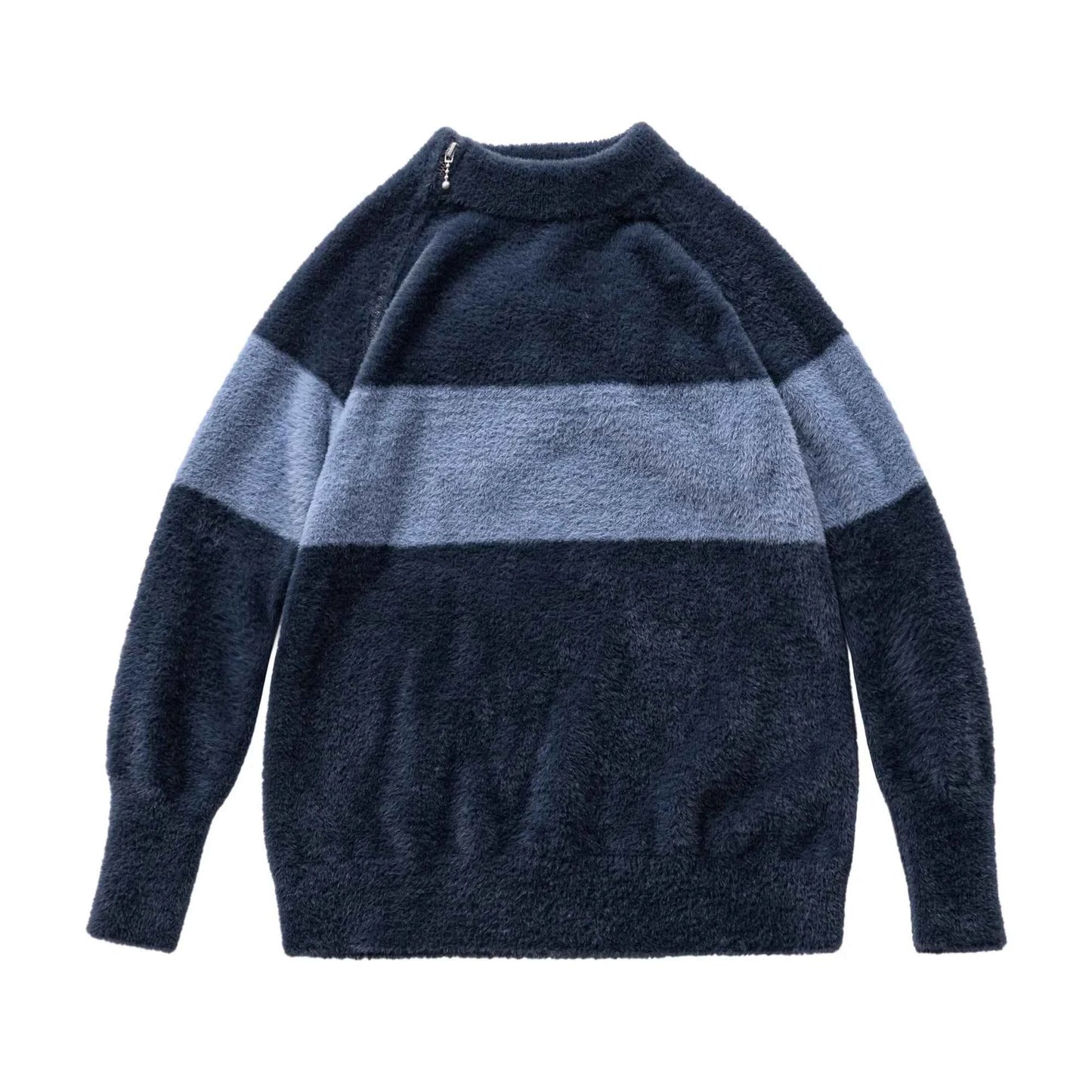 Cozy Striped Knitted Sweater Pullover