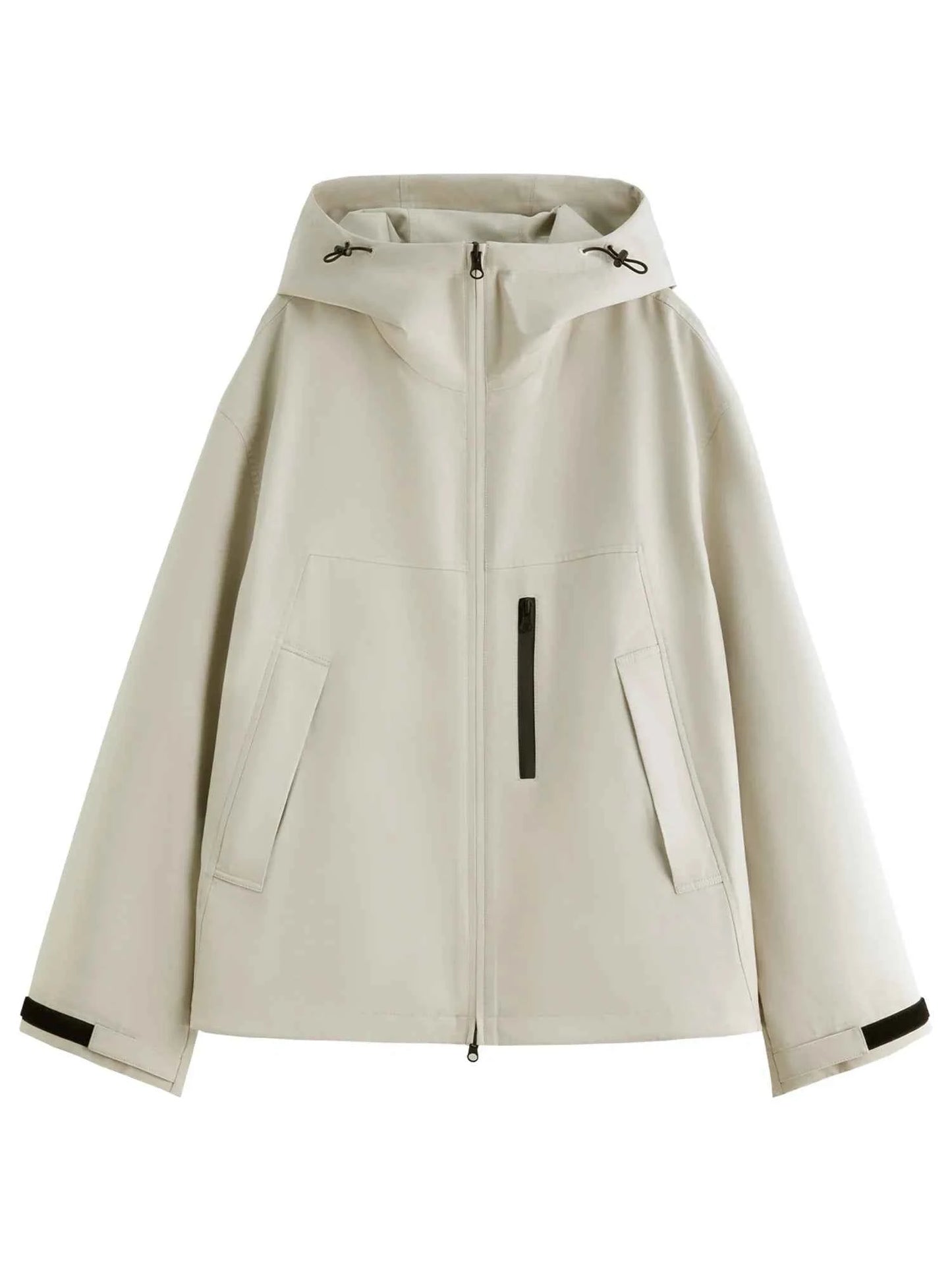 Womens Fashionable Plus Size Outdoor Windproof Jacket