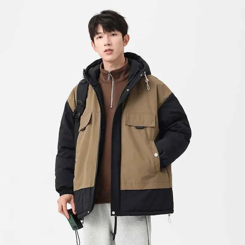 Y2K Thickened Warm Lining Parka Puffer Jacket - Heavyweight Winter Streetwear