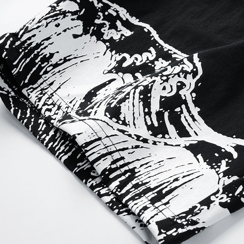 Black Sea Surfing Waves Shorts