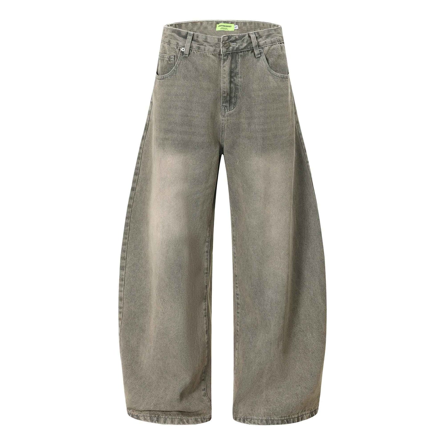 Arc Washed Grey Baggy Jeans