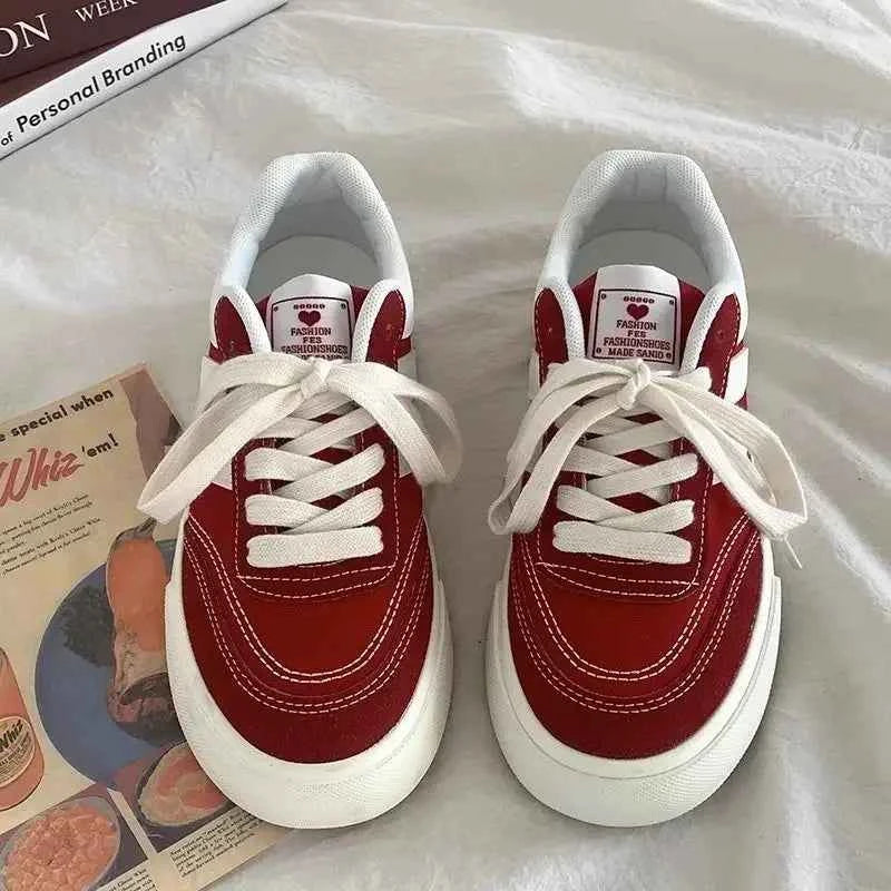 Y2K Platform Casual Flats Sneaker
