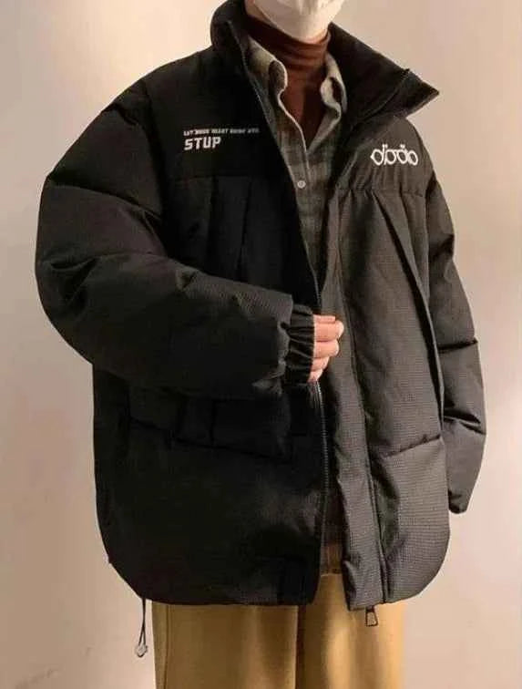 Investment Piece Retro Padded Puffer Jacket