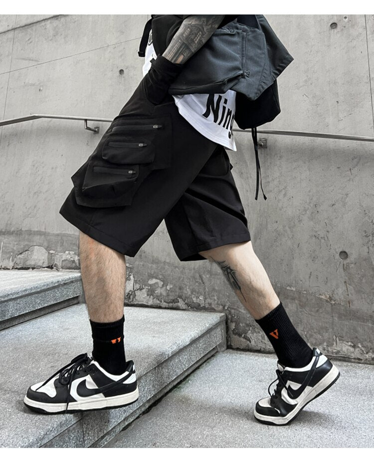 Tactical Multi Pocket Cargo Shorts