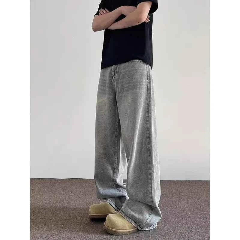 Y2K Essential Oversized Trendy Casual Denim Jeans