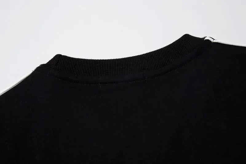 Cozy Oversized Racing Style Graphic Cotton T-Shirt