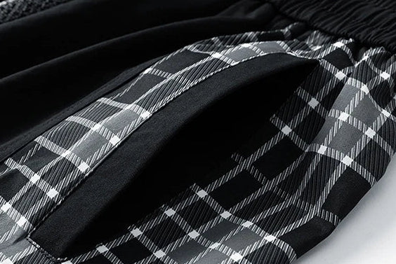 Plaid Cargo Shorts