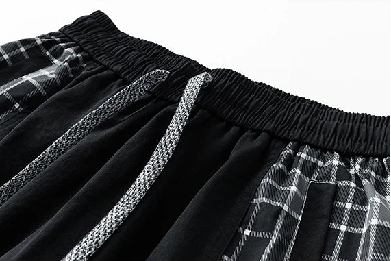 Plaid Cargo Shorts