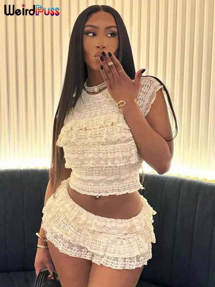 Women Elegant Midnight Concert Party Matching Suit