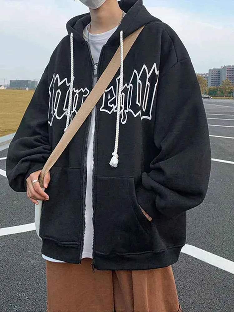 Zip Up Hoodie Gothic Arch