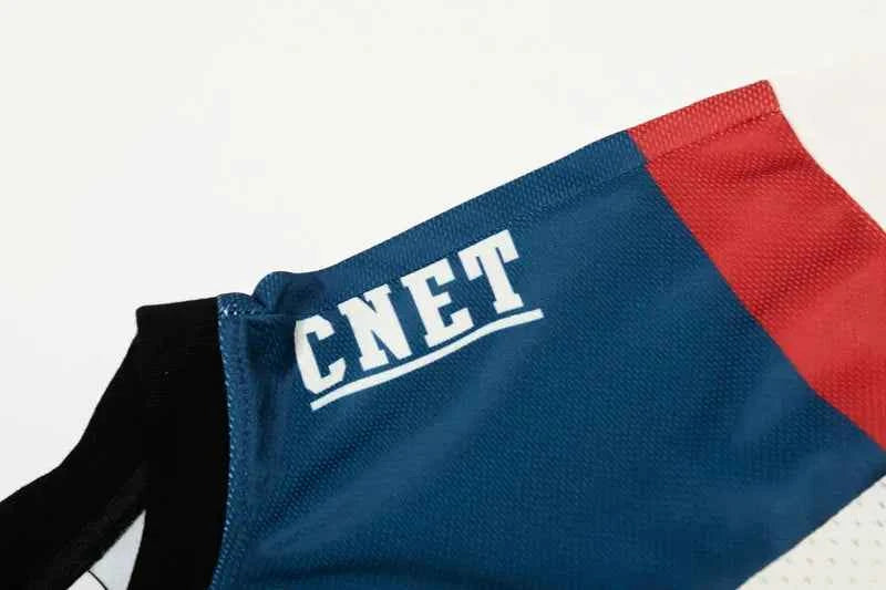 Insulated Y2K Patchwork Mesh Jersey Sport T-Shirt