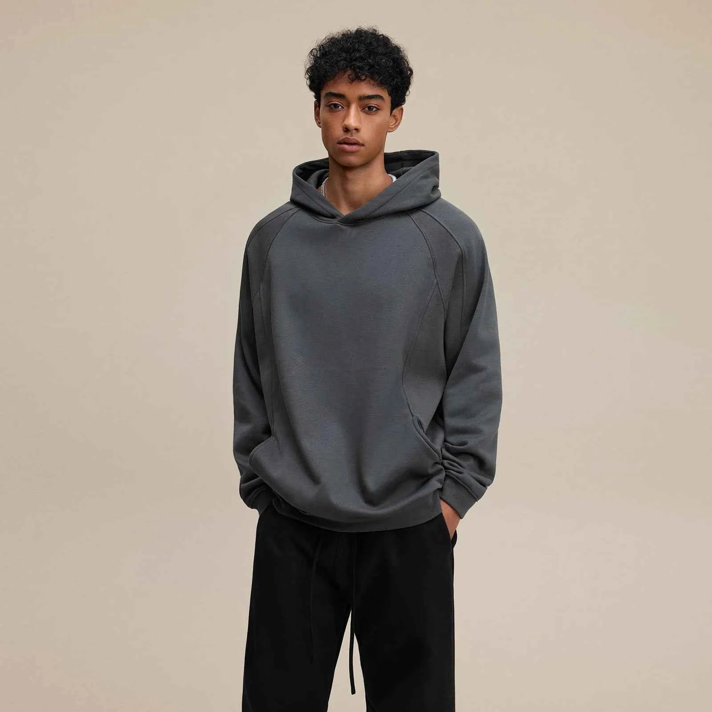 Cozy American Style Fleece Hoodie