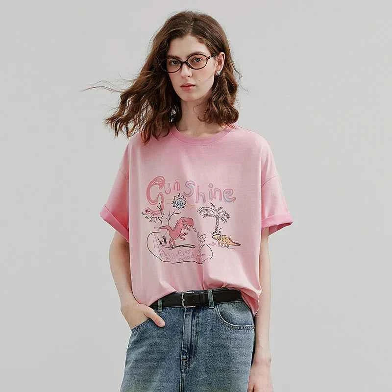 Cool Summer Casual Short Sleeve T-Shirt