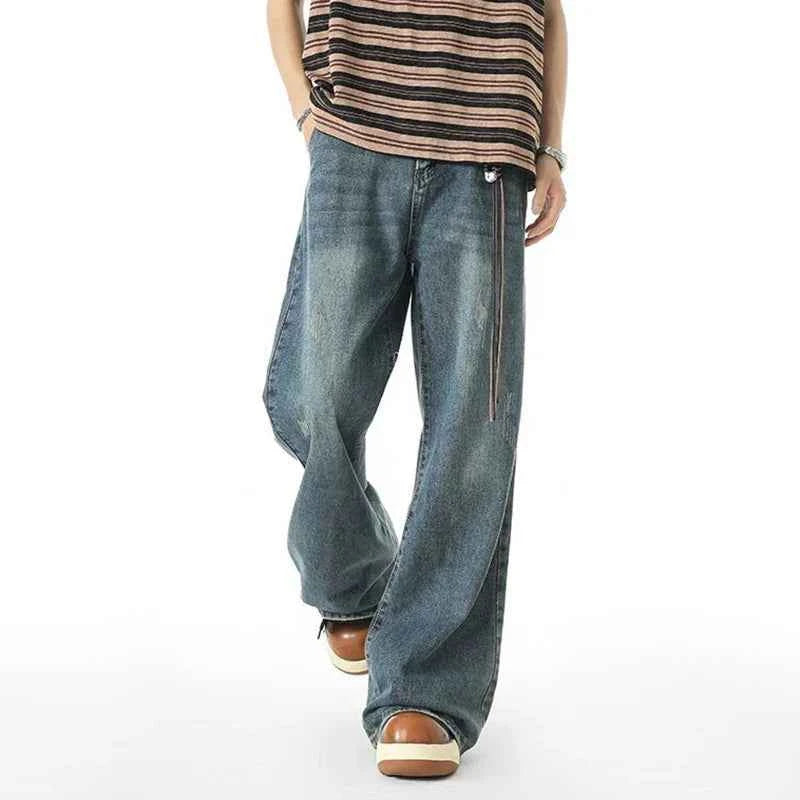 Cleanfit Korean Style Solid Color Casual Jeans