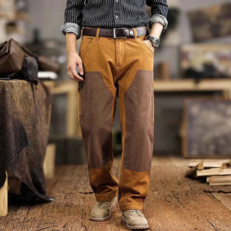 High End American Style Tide Functional Jeans