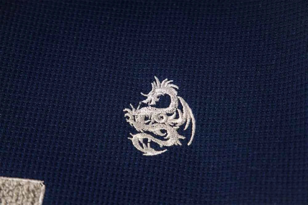 Contrast Paneled Retro Loose Fit Letter Embroidery Sweatshirt