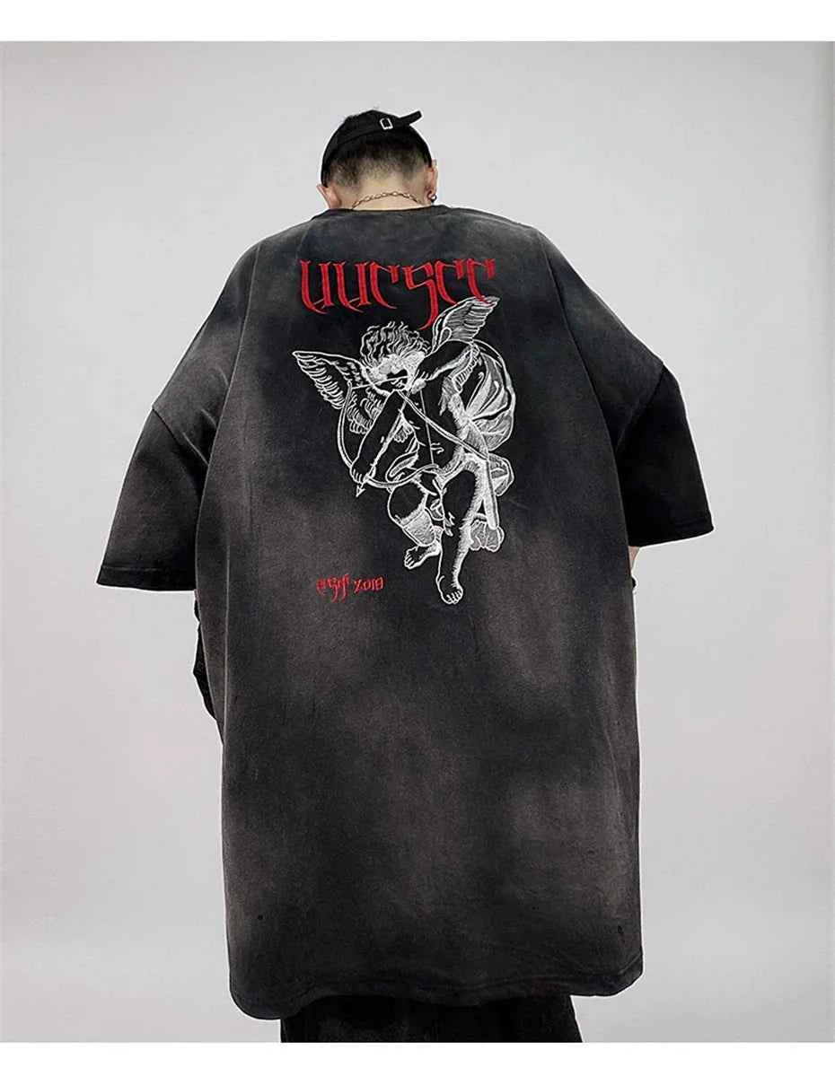 Embroidered Vintage Punk Hip Hop T-Shirt
