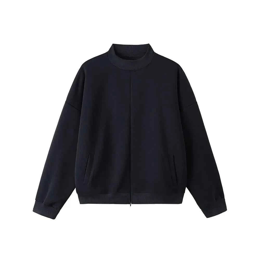 Stylish Streetwear Casual Zipper Sweatshirt