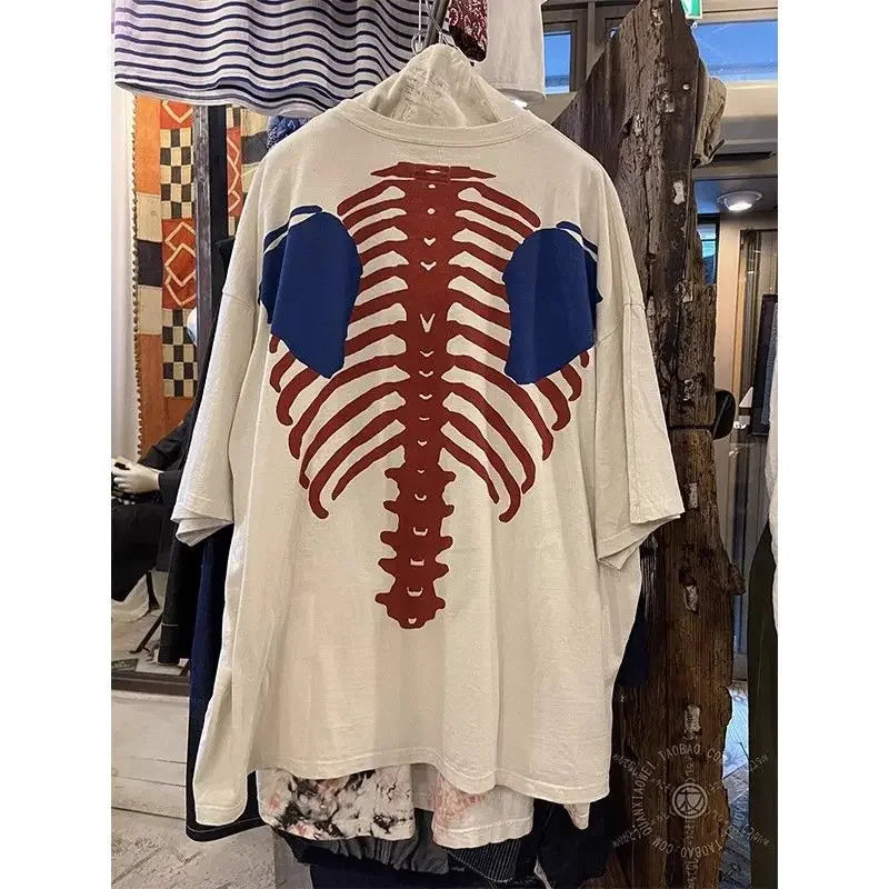 Stylish Printed Summer with Short Sleeve T-Shirt - Luxuryurbanwear