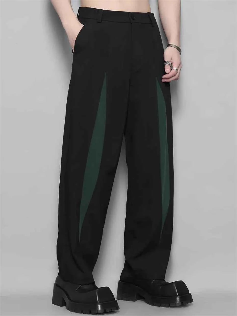 Y2K Classic Patchwork Geometry Punk Pants
