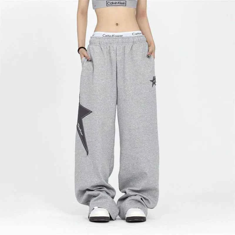 Women Starry Jogging Hip Sweatpants