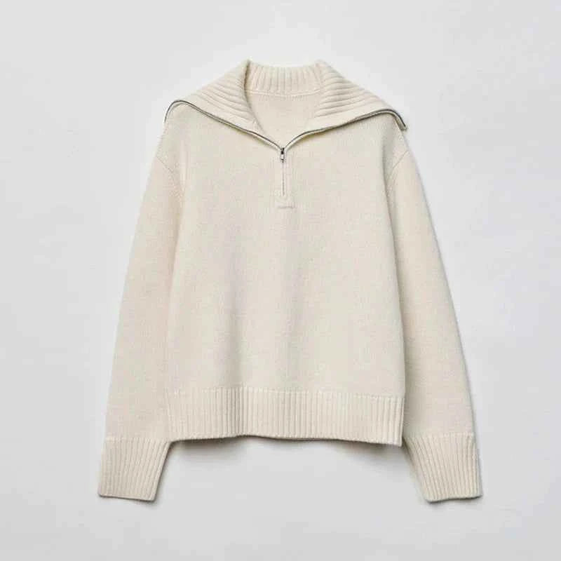 Cozy Thick Knit Casual Turtleneck Sweater