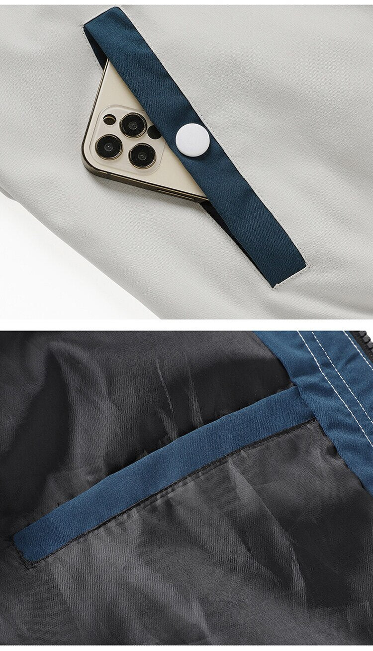 WangTwo Shaded Button Up Pocket Jacket