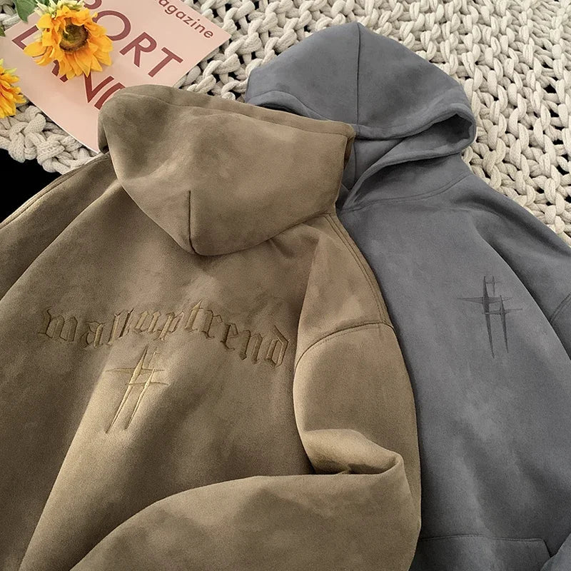 Malk Up Trend Suede Hoodie