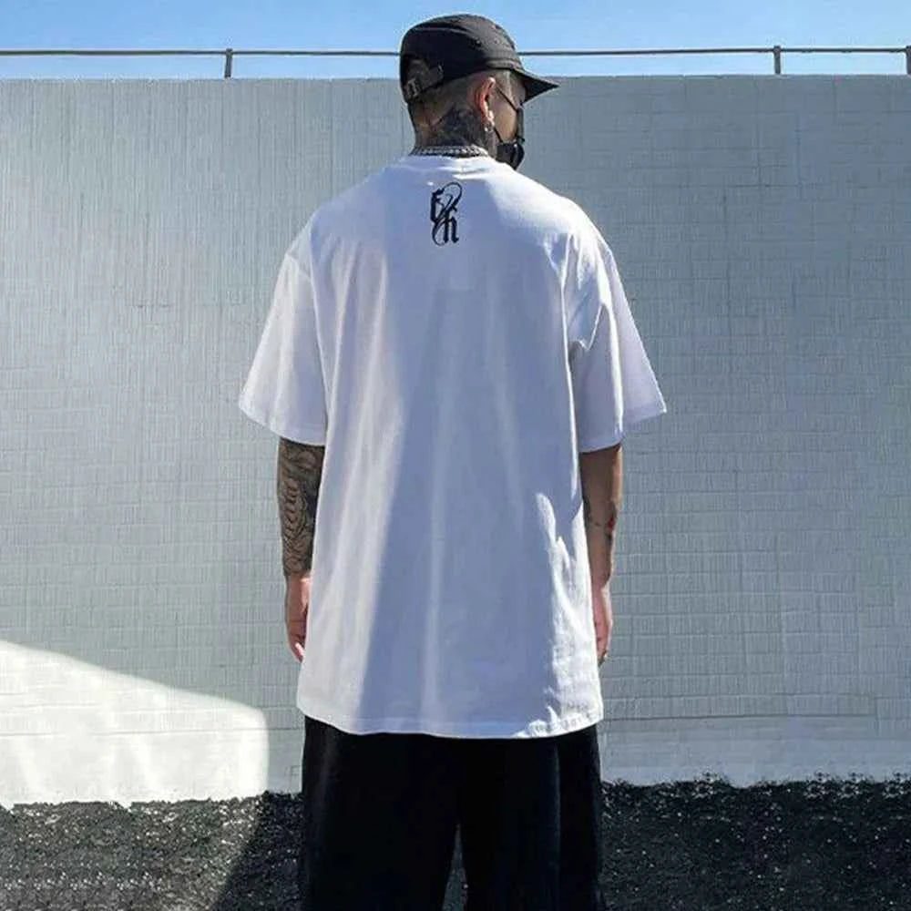 Breathable Print Hip Hop Casual T-Shirt