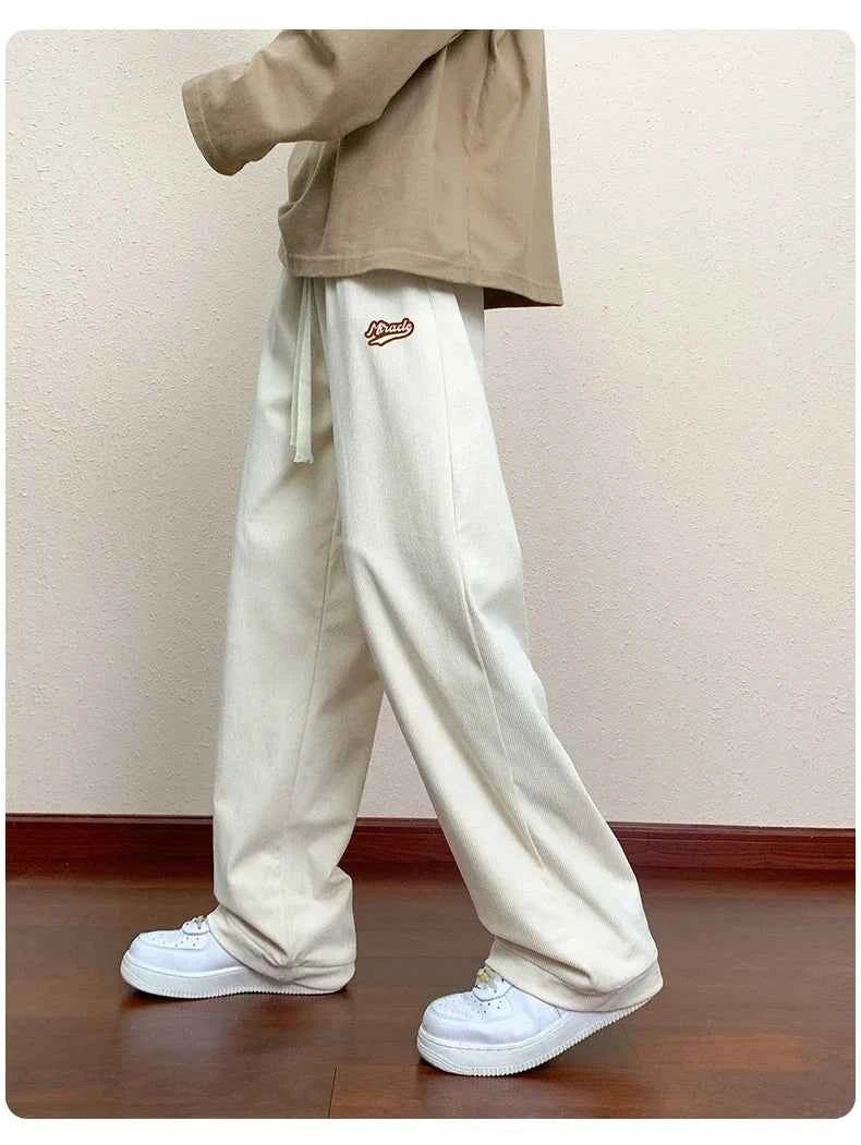 Streetwear Versatile High Street Corduroy Jogger