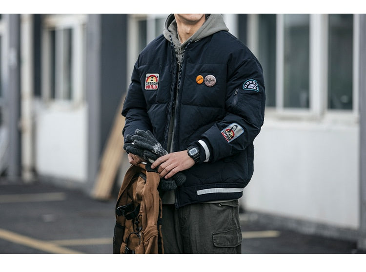 OREGON WILD Rock Patches Bomber Jacket