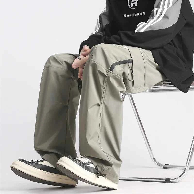 Men's Cool Functional Multi-Pocket Cargo Pants