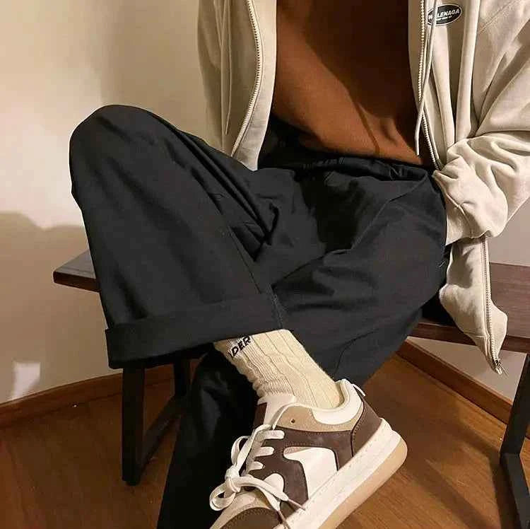 Old Money Style Basic Daily Pants