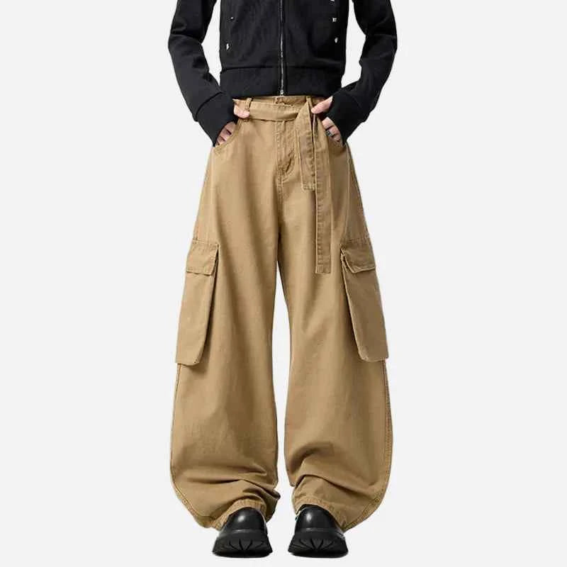 Y2K American Style Big Pocket Cargo Pants