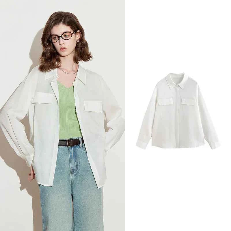 Elegant Spring Blouse Shirt