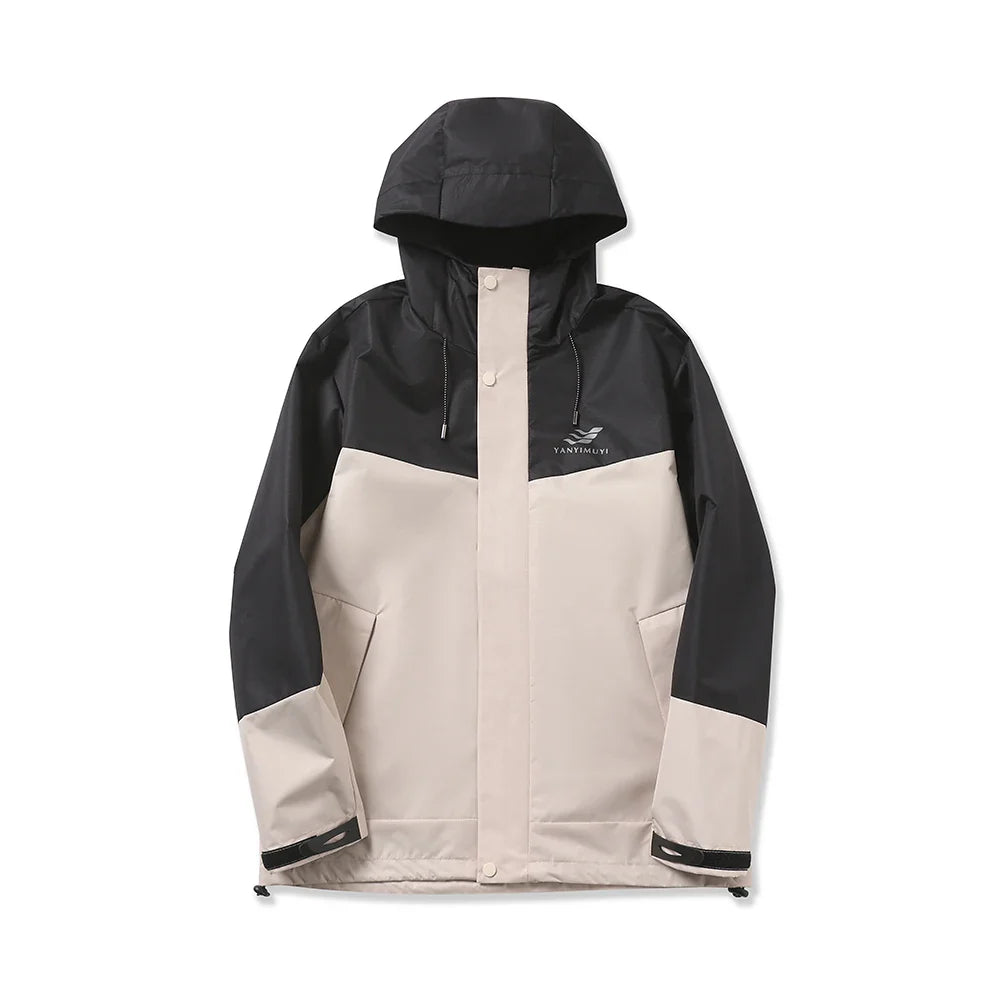 Two Tone Slim Fit Bomber Jacket