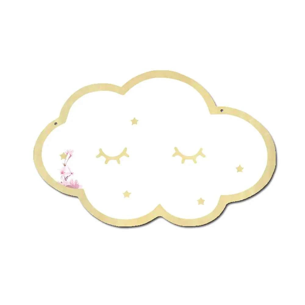 Wood Acrylic Animal Shapes Mirrors