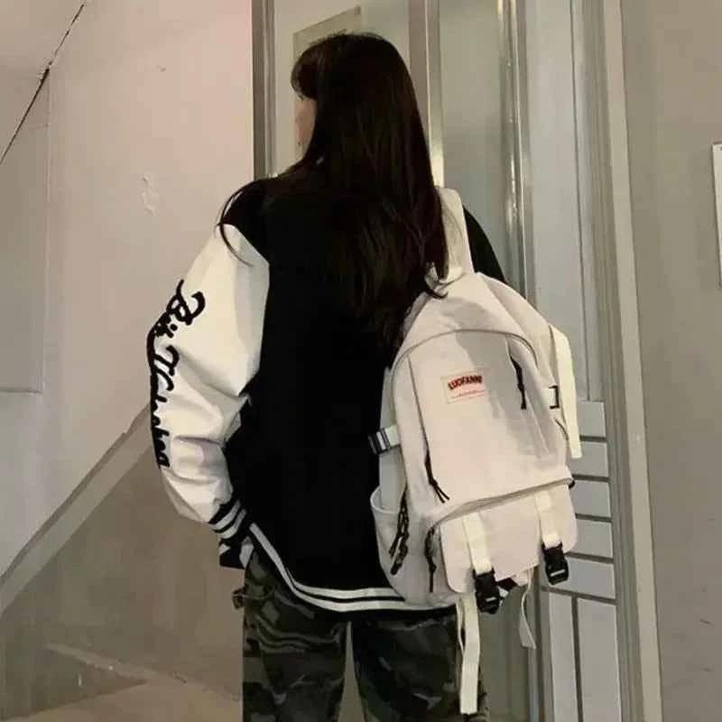 Y2K Women Vintage Oversized Varsity Jacket