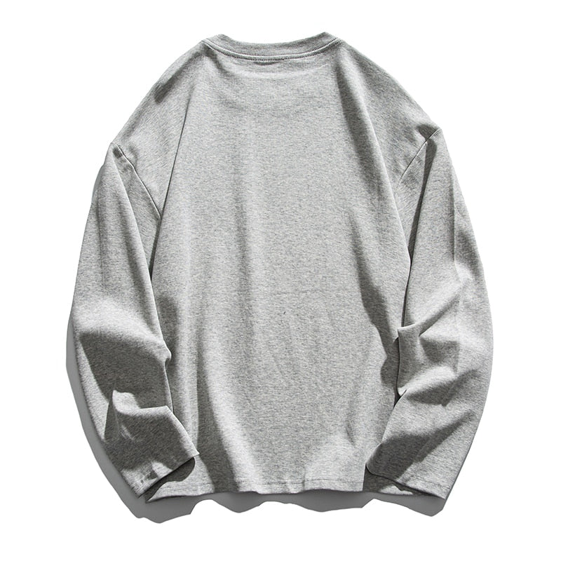 We lead, others copy© Casual Solid Long Sleeve