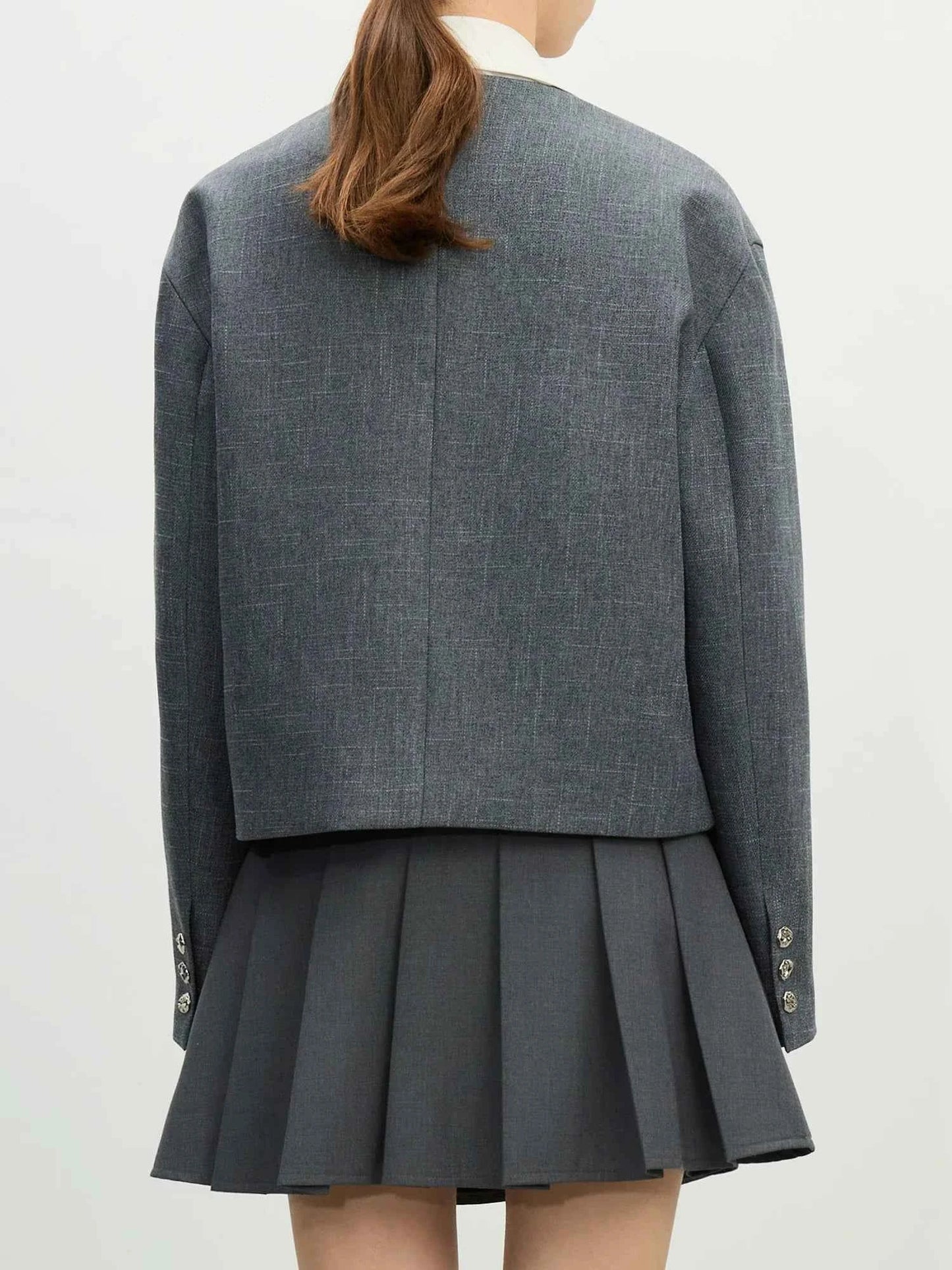 Chic Exquisite Minimalist V-Neck Cardigan