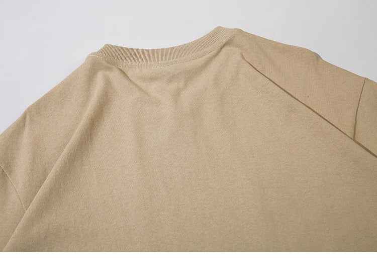 Bold Oversize Graphic Letter Print T-Shirt