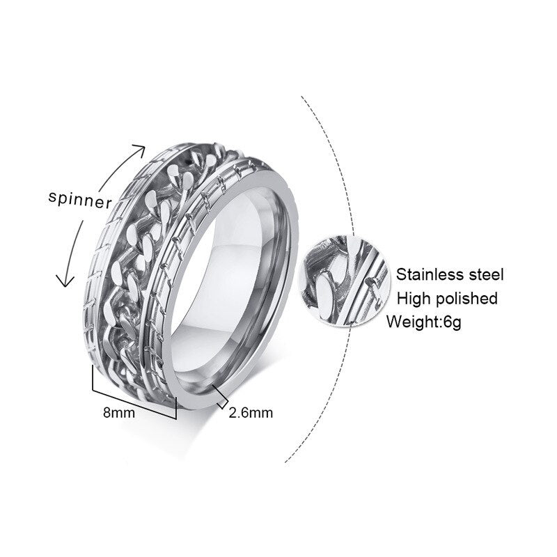 IV Spinner Ring
