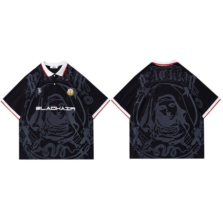 BLACKAIR Virgin Mary Graphic T-Shirt